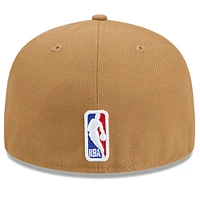 Casquette ajustée alternative 59FIFTY Chicago Bulls 2024/25 City Edition pour homme New Era Tan