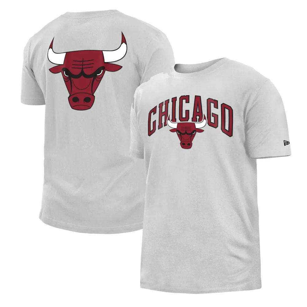 Chicago Bulls Fanatics Branded Mono Logo Graphic Oversized Crew