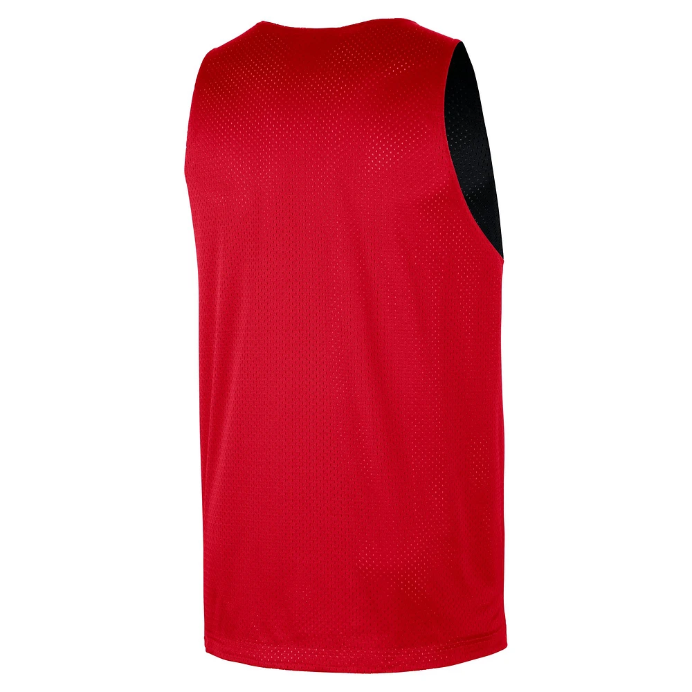 V110918 BULLS SP25 Maillot d'entraînement réversible en maille pour homme NI4 Courtside TANMEN FZ7763-657 #2