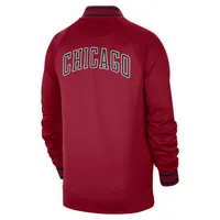 Men's Nike Red/White Chicago Bulls 2022/23 City Edition Showtime Thermaflex Full-Zip Jacket