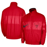 Veste entièrement zippée pour homme Nike Chicago Bulls Courtside Versus Capsule rouge