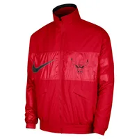 Men's Nike Red Chicago Bulls Courtside Versus Capsule Full-Zip Jacket