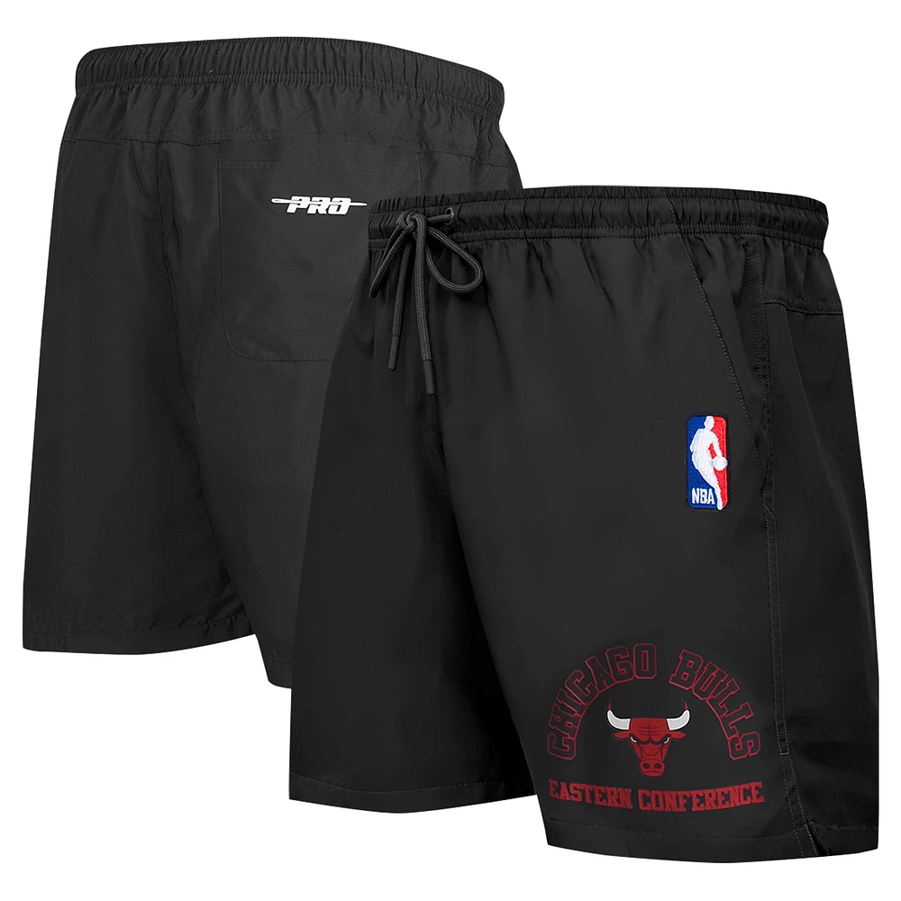 Short Pro Standard noir pour homme Chicago Bulls Area Code