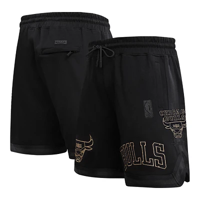 Short Pro Standard noir des Chicago Bulls pour hommes