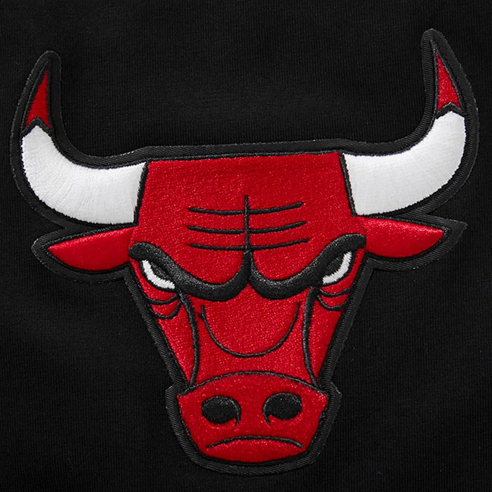 T-shirt noir Pro Standard des Chicago Bulls pour hommes