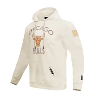 Men's Pro Standard Cream Chicago Bulls 2024/25 City Edition Pullover Hoodie