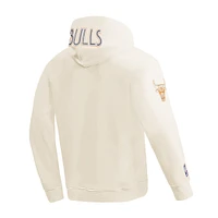 Men's Pro Standard Cream Chicago Bulls 2024/25 City Edition Pullover Hoodie