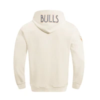 Men's Pro Standard Cream Chicago Bulls 2024/25 City Edition Pullover Hoodie