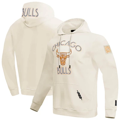 Men's Pro Standard Cream Chicago Bulls 2024/25 City Edition Pullover Hoodie