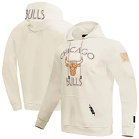 Men's Pro Standard Cream Chicago Bulls 2024/25 City Edition Pullover Hoodie