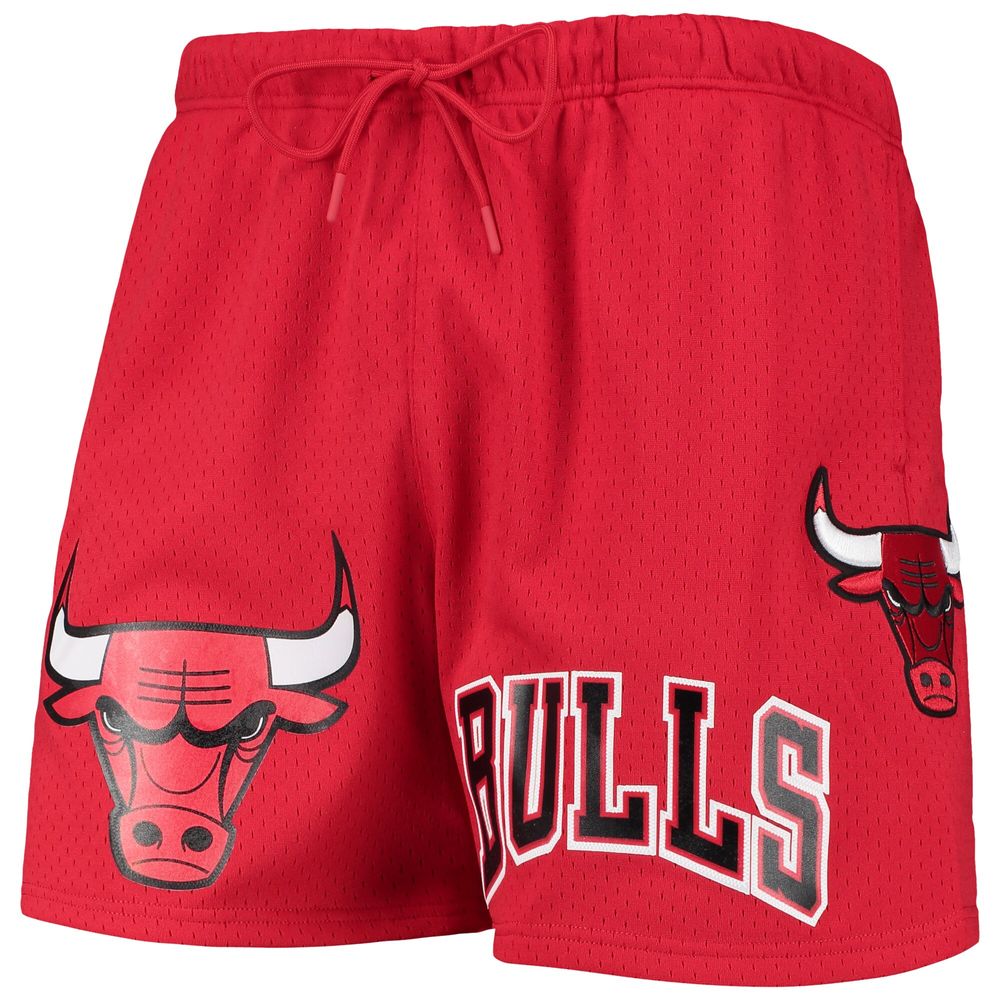 Men's Pro Standard Red Chicago Bulls Mesh Capsule Shorts