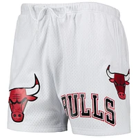 Short capsule Pro Standard Chicago Bulls 6x NBA Finals Champions Mesh pour homme, blanc