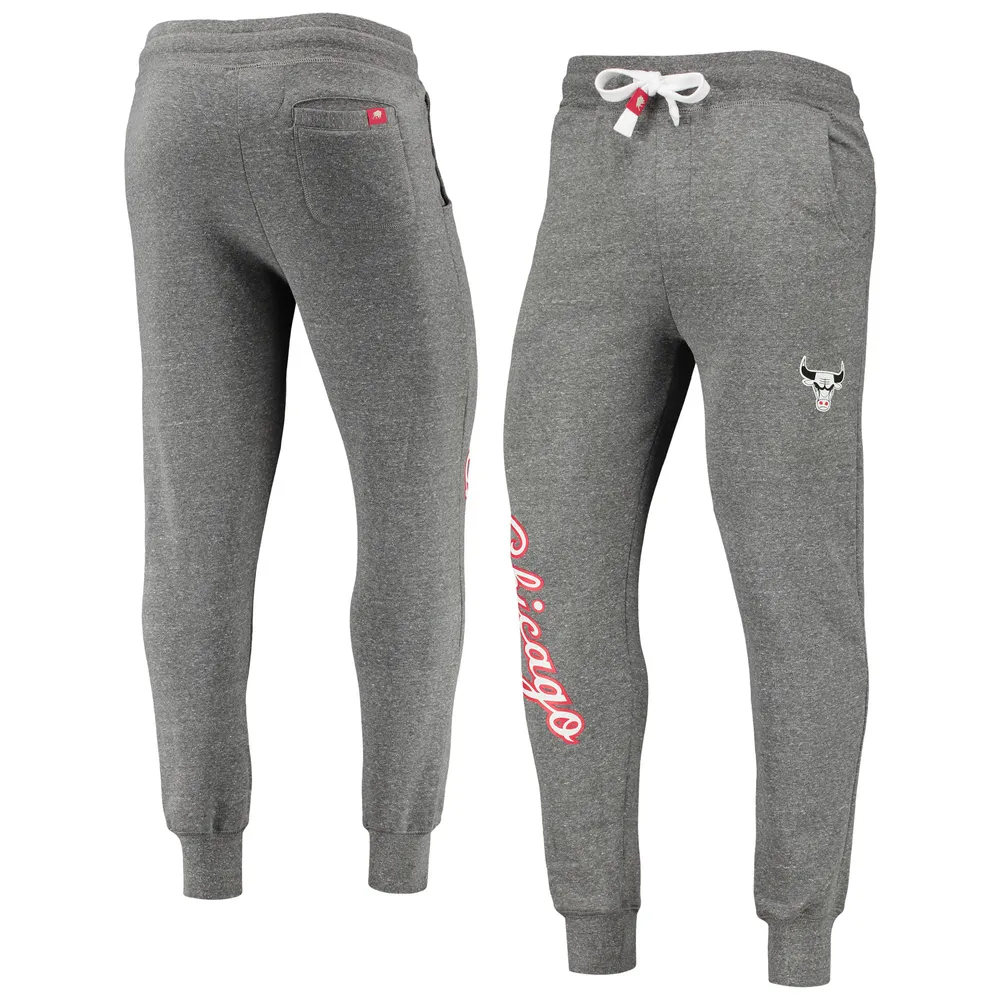 Pantalon de jogging Daly Tri-Blend Édition Chicago Bulls Script City Sportiqe Gris pour homme