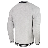 Sweat-shirt Stadium Essentials gris chiné pour hommes des Chicago Bulls Club Level