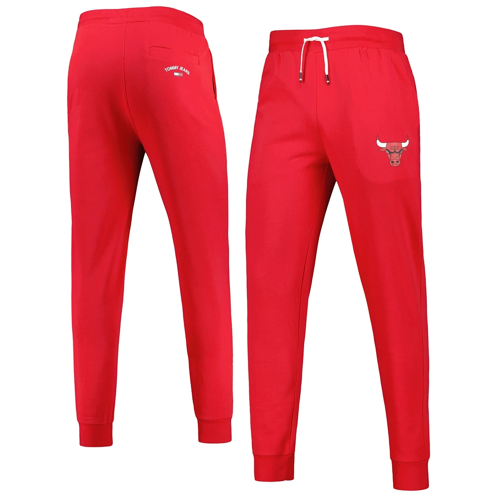 Pantalon de jogging Keith des Chicago Bulls rouge Tommy Jeans pour homme