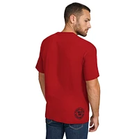 T-shirt Tommy Jeans rouge Chicago Bulls Noah Swish pour homme