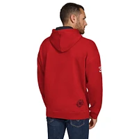 Men's Tommy Jeans Red Chicago Bulls Sebastian Pullover Hoodie