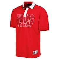 Men's Tommy Jeans Red Chicago Bulls Stanley Pique Polo