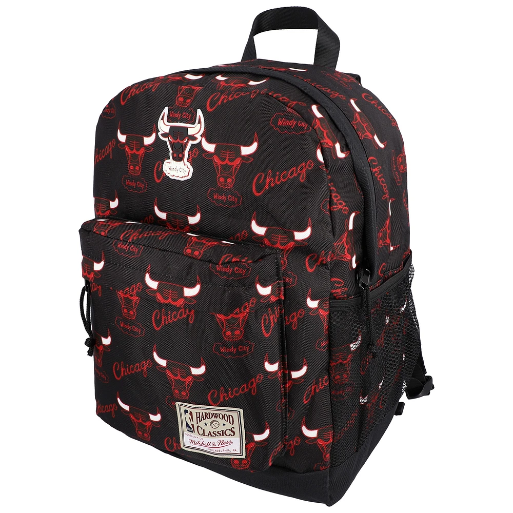 Mitchell & Ness Chicago Bulls Hardwood Classics Sac à dos avec logo de l'équipe