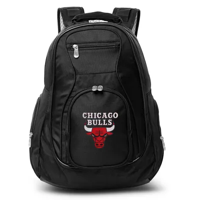 Chicago Bulls MOJO 19'' Laptop Travel Backpack - Black