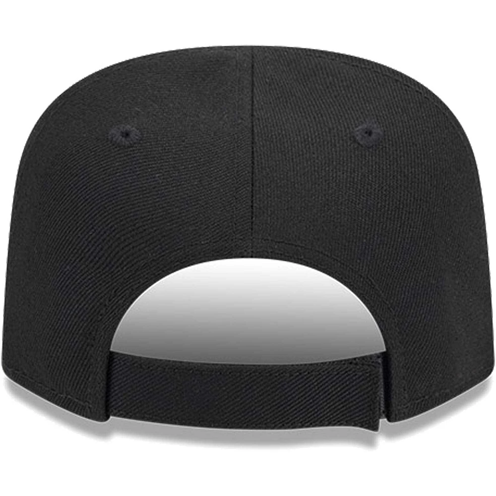 Casquette ajustable My First 9FIFTY Chicago Bulls noire New Era pour nouveau-né et bébé
