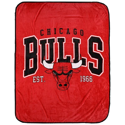 Couverture ultra douce Pegasus Chicago Bulls Vintage Arch 50" x 60"