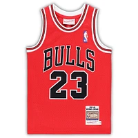 Préscolaire Mitchell & Ness Michael Jordan Rouge Chicago Bulls 1985/86 Hardwood Classics Authentique Maillot