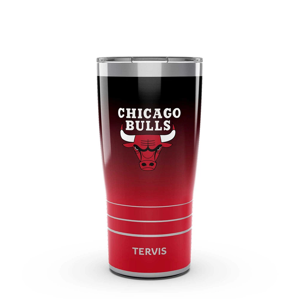 Tervis Chicago Bulls 20oz. Gobelet de voyage en acier inoxydable ombré