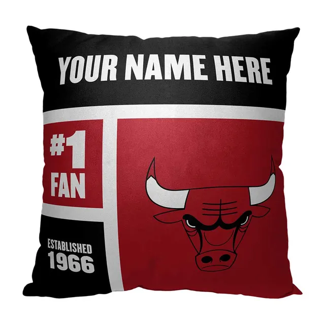 Lids Chicago Bulls The Northwest Company 50'' x 60'' Personalized Silk  Touch Throw