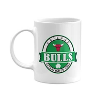 The Sports Vault White Chicago Bulls 2021 Saint-Patrick - 11 oz. Lot de 2 tasses à café
