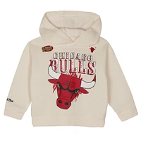 Ensemble sweat à capuche et pantalon surdimensionnés Chicago Bulls Hang Time pour tout-petit Mitchell & Ness Cream