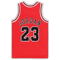 Tout-petit Mitchell & Ness Michael Jordan Rouge Chicago Bulls 1985/86 Hardwood Classics Authentique Maillot