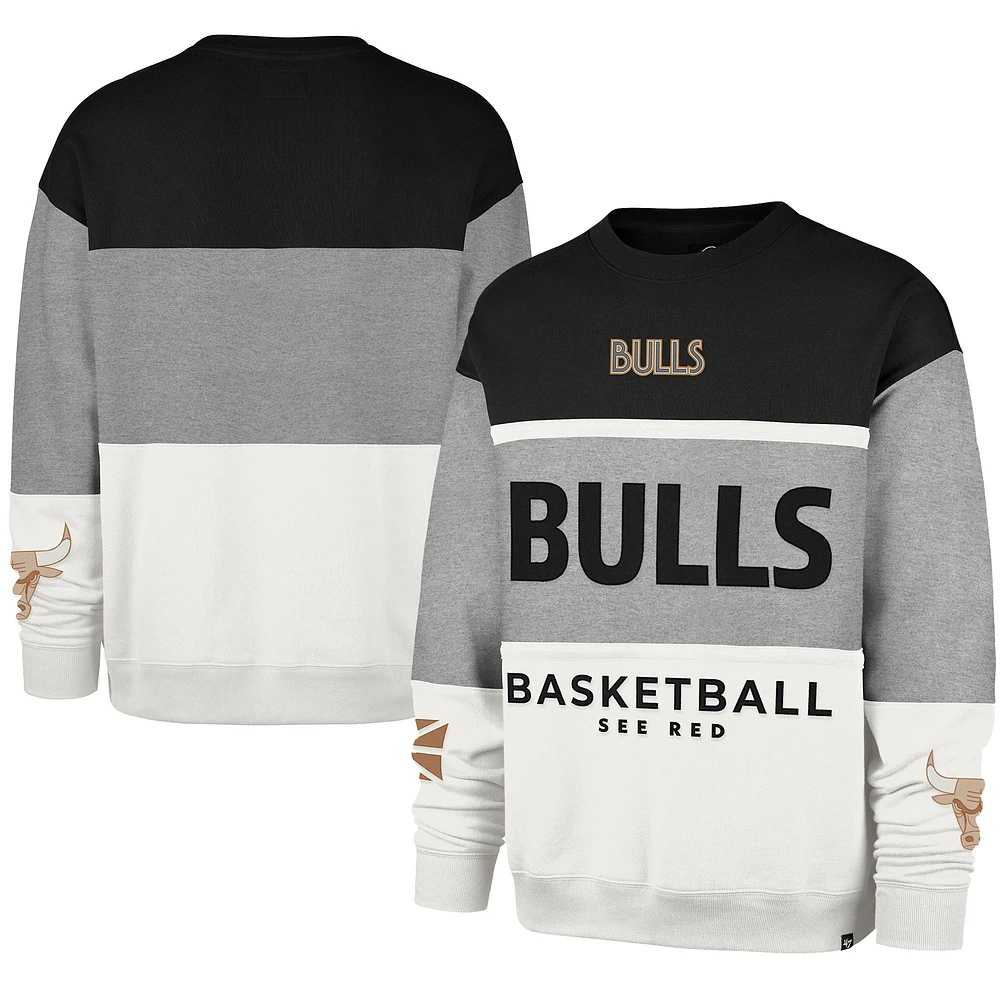 Sweat-shirt à capuche unisexe '47 Gray Chicago Bulls 2024/25 City Edition On Five Maximalist