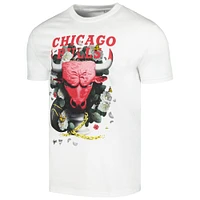 T-shirt unisexe NBA x Kathy Ager White Chicago Bulls Identifier Artist Series