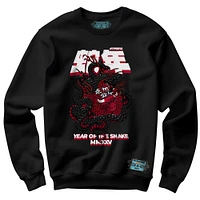 Unisex NBALab x Hyperfly Black Chicago Bulls Year of the Snake Lunar New Collection Sweatshirt