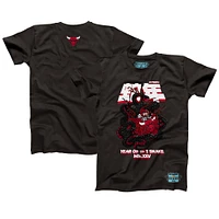 T-shirt unisexe NBALab x Hyperfly Heather Black Chicago Bulls Collection Année du serpent Nouvel An lunaire