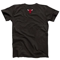 T-shirt unisexe NBALab x Hyperfly Heather Black Chicago Bulls Collection Année du serpent Nouvel An lunaire