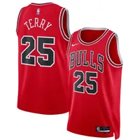 Unisexe Nike Dalen Terry Rouge Chicago Bulls 2022 NBA Draft First Round Pick Swingman Jersey - Icon Edition