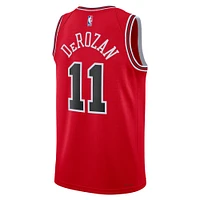 Maillot unisexe Nike DeMar DeRozan rouge Chicago Bulls Swingman - Édition Icon