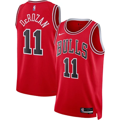 Maillot unisexe Nike DeMar DeRozan rouge Chicago Bulls Swingman - Édition Icon