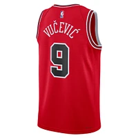 Unisex Nike Nikola Vucevic Red Chicago Bulls Swingman Jersey - Icon Edition