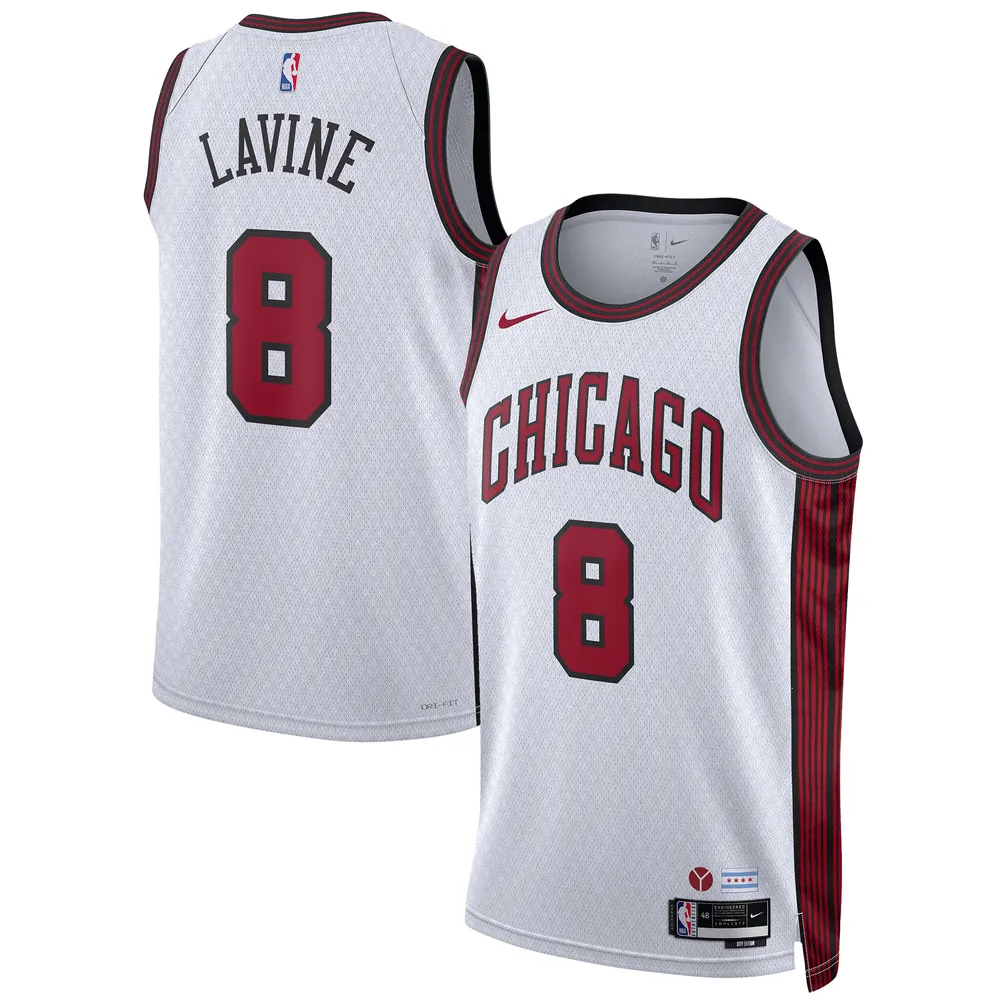 Maillot Swingman Nike Zach LaVine Chicago Bulls 2022/23 Unisexe Blanc - City Edition