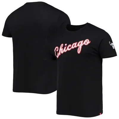 Chicago Bulls Sportiqe Unisex Script City Edition Comfy Tri-Blend T-Shirt