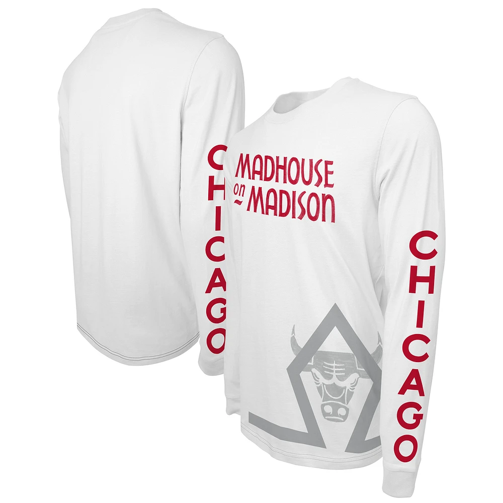 T-shirt à manches longues unisexe Stadium Essentials Chicago Bulls 2023/24 City Edition Tableau de bord