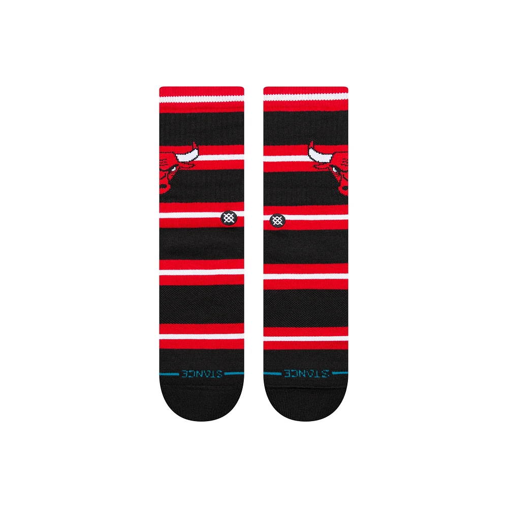 Unisex  Stance Chicago Bulls Prep Stripe Crew Sock