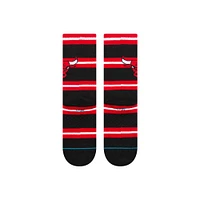 Unisex  Stance Chicago Bulls Prep Stripe Crew Sock