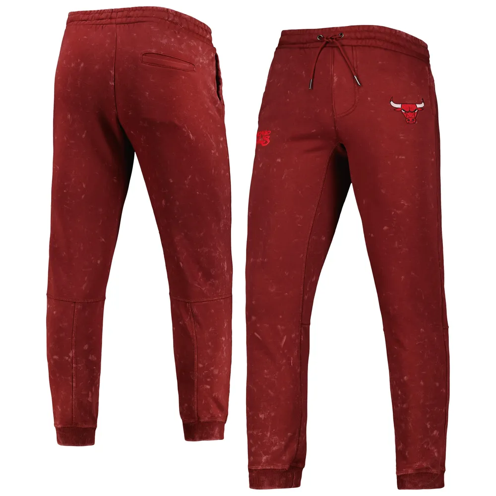 Pantalon de jogging unisexe The Wild Collective Red Chicago Bulls Acid Tonal