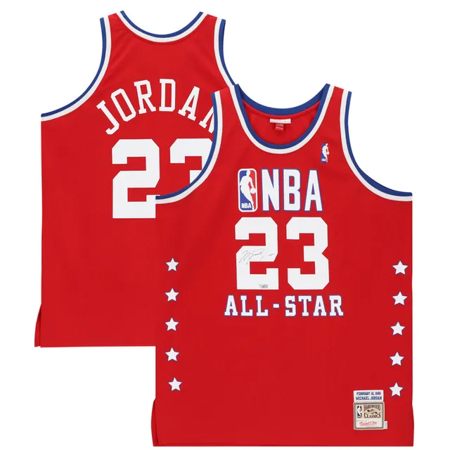 Michael Jordan North Carolina Tar Heels Upper Deck Autographed Nike  Basketball Jersey - White