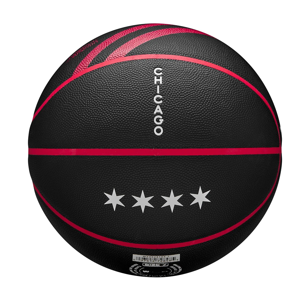 Wilson Chicago Bulls 2023/24 City Edition Collector's Basketball