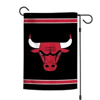 WinCraft Chicago Bulls Drapeau de jardin double face 30,5 x 45,7 cm